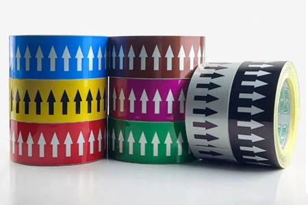 國(guó)標(biāo)8色管道流向箭頭